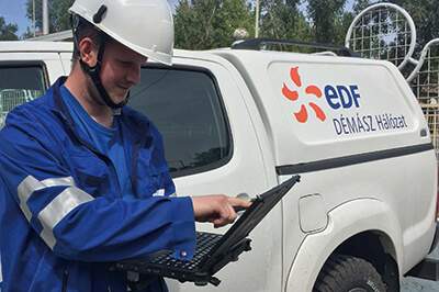 Einsatz von robusten Geräten bei EDF