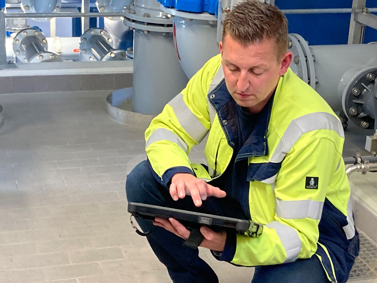 Getac F110: Fully Connected and Mobile in The Water Supply Sector.