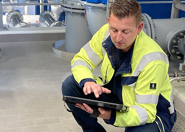 Getac F110: Fully Connected and Mobile in The Water Supply Sector.