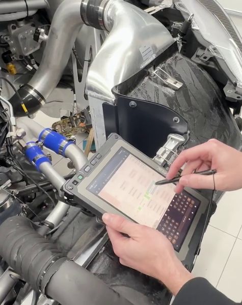 Control técnico con Getac ZX80