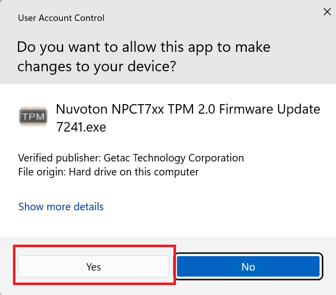 How to Update TPM Firmware