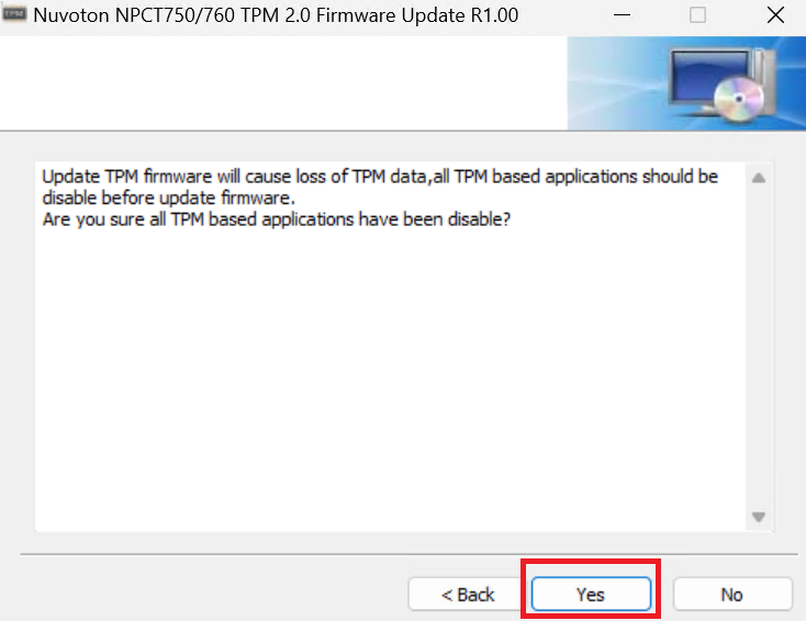 How to Update TPM Firmware