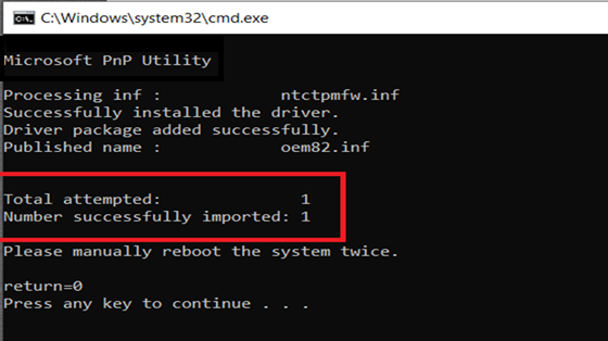 How to Update TPM Firmware