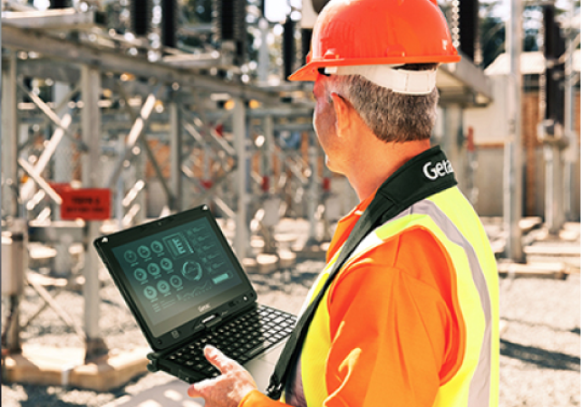 What equipment is needed for a topographic survey?
