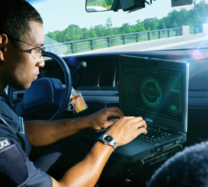 Semi-rugged laptops enable law enforcement professionals to do their work with ease and convenience.