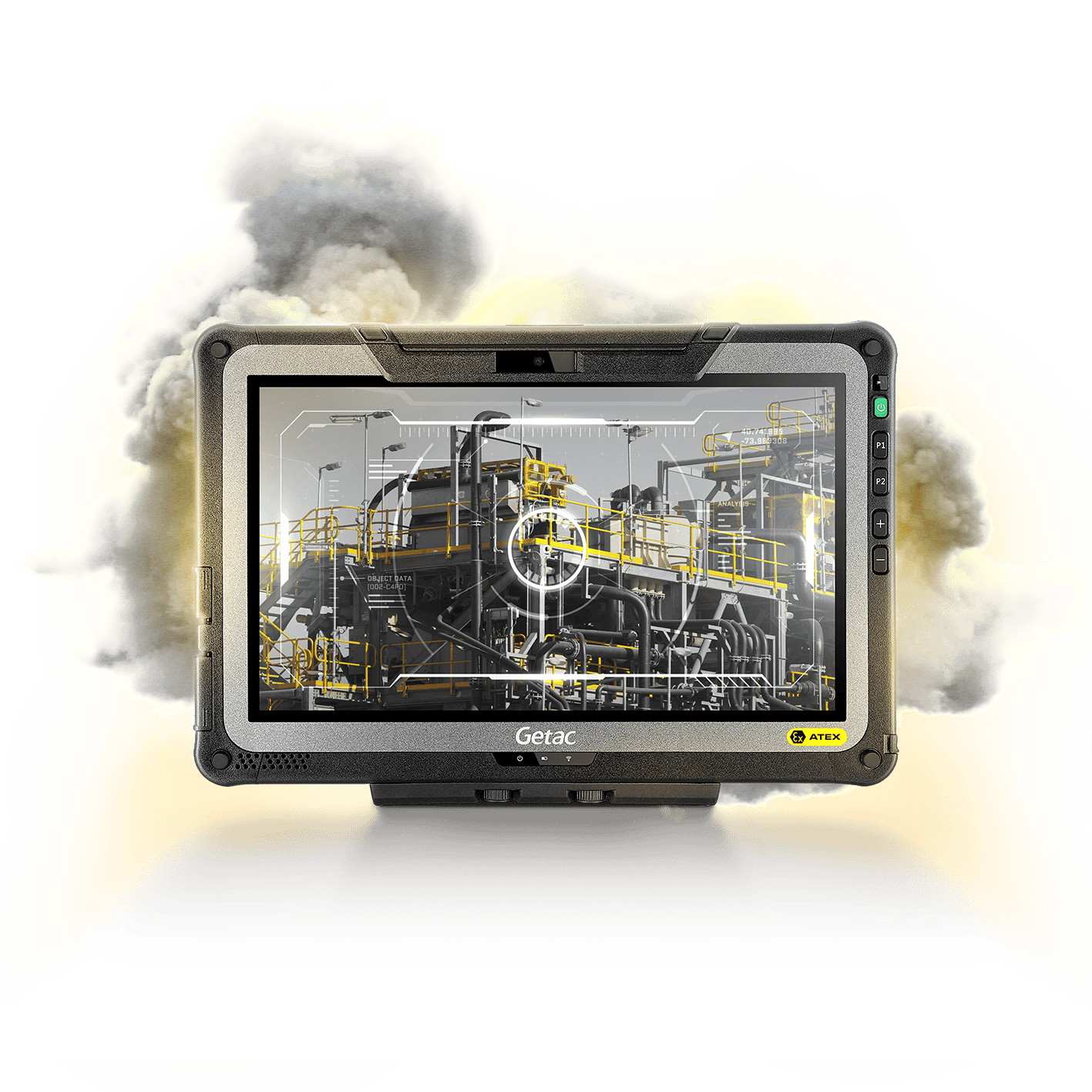 Getac  Tabletas con certificación Atex para zonas peligrosas
