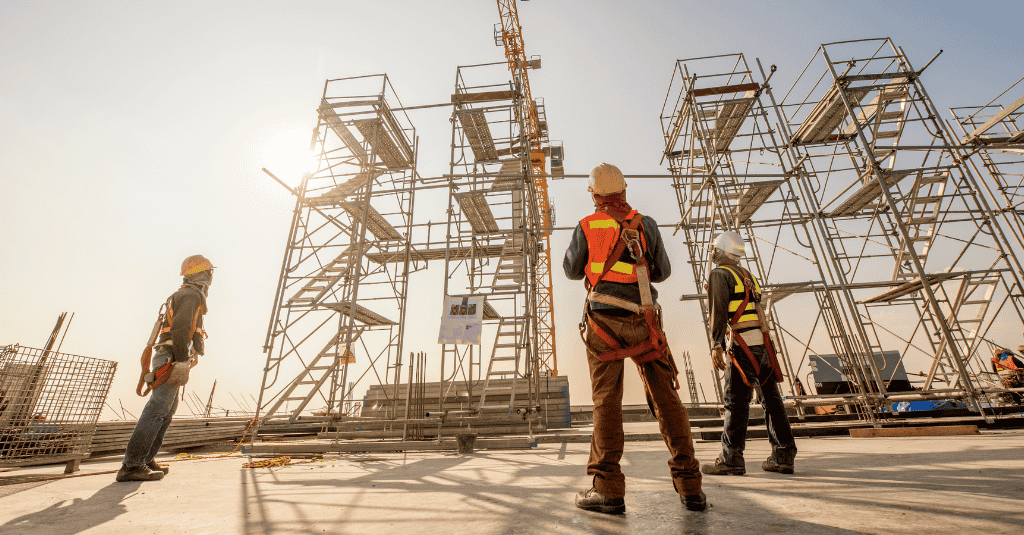Team members in construction industries need the right technology to keep up to meet the scale of work and cooperation required.