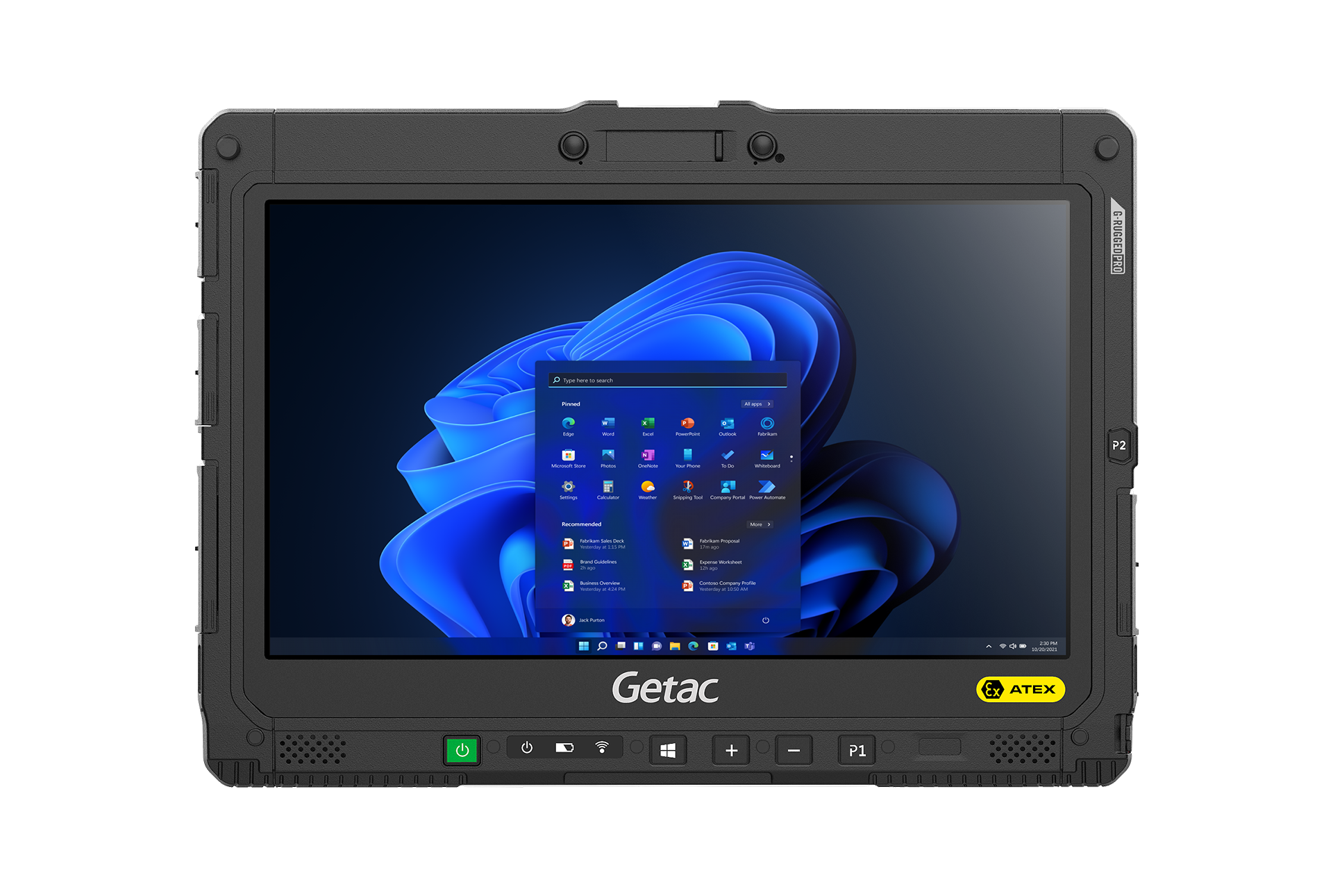 Getac K120EX ATEX Certified Fully Rugged Tablet