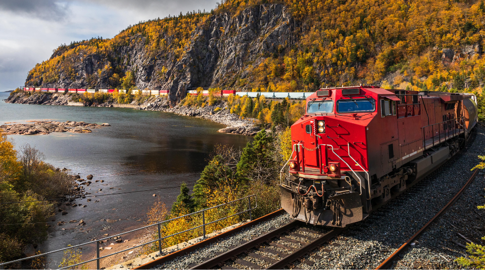 Innovative engineering and technology can help create a more sustainable rail transport industry operations.