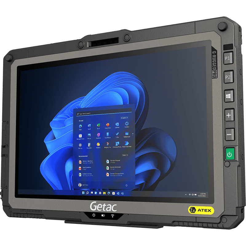 Getac  Tabletas con certificación Atex para zonas peligrosas