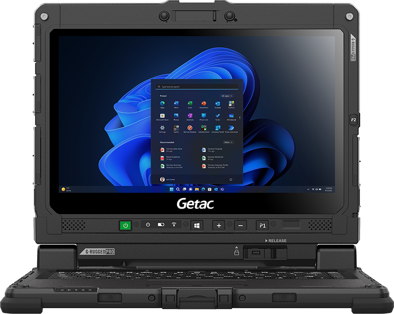 Tablette tactile Hybride avec Clavier détachable Getac K120