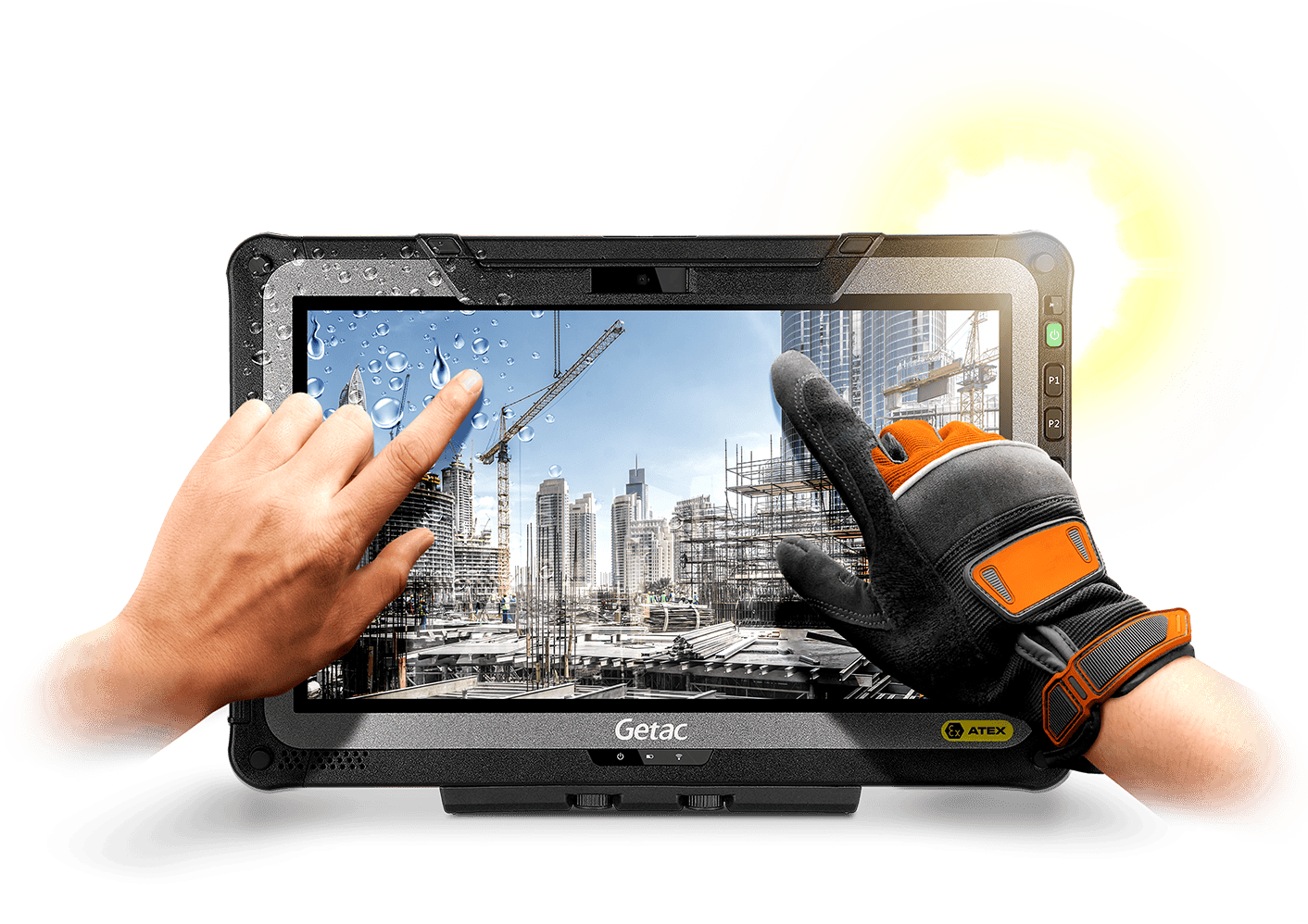 Getac  Tabletas con certificación Atex para zonas peligrosas