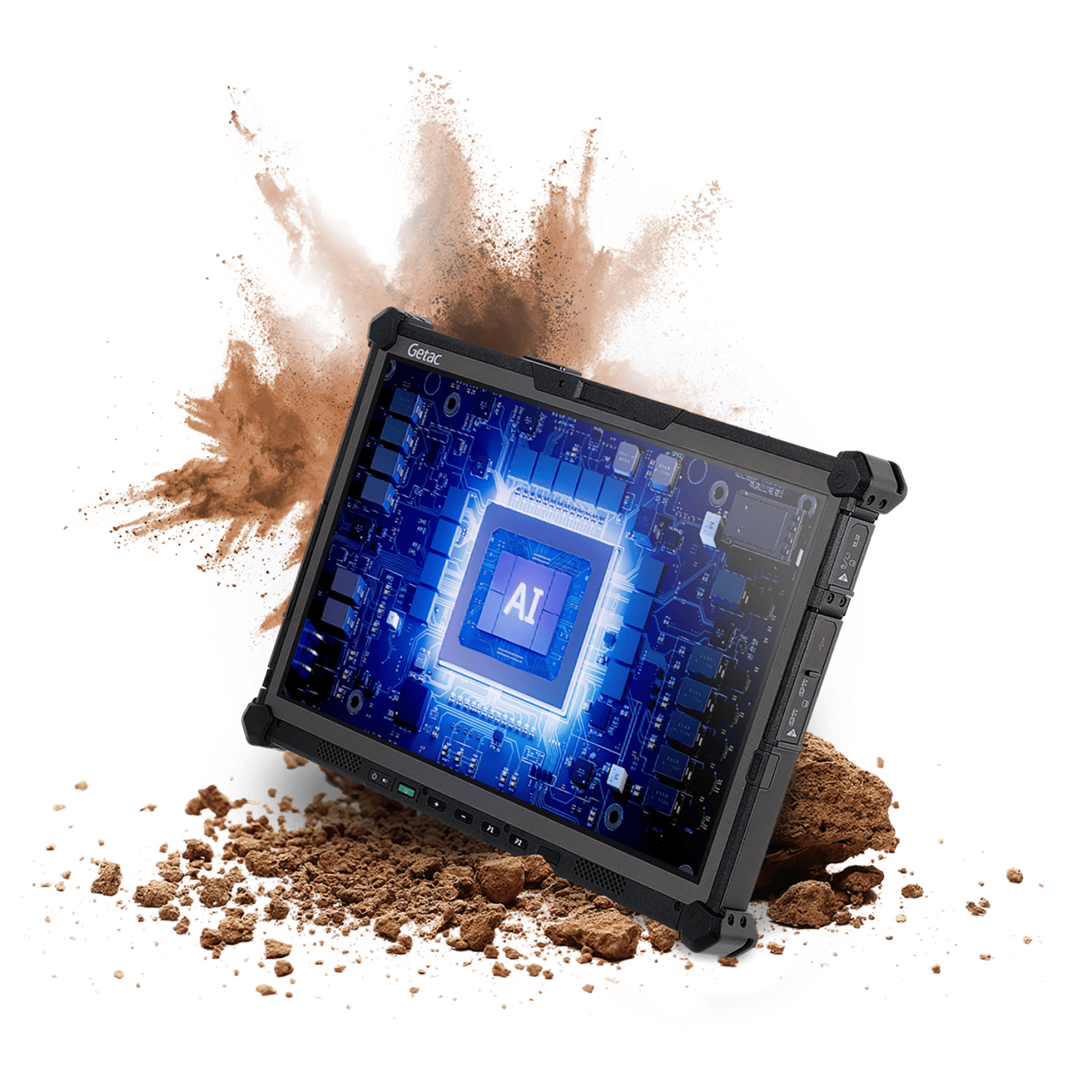 Getac G140 fully rugged tablet for terminal and high-volume dispatch operations