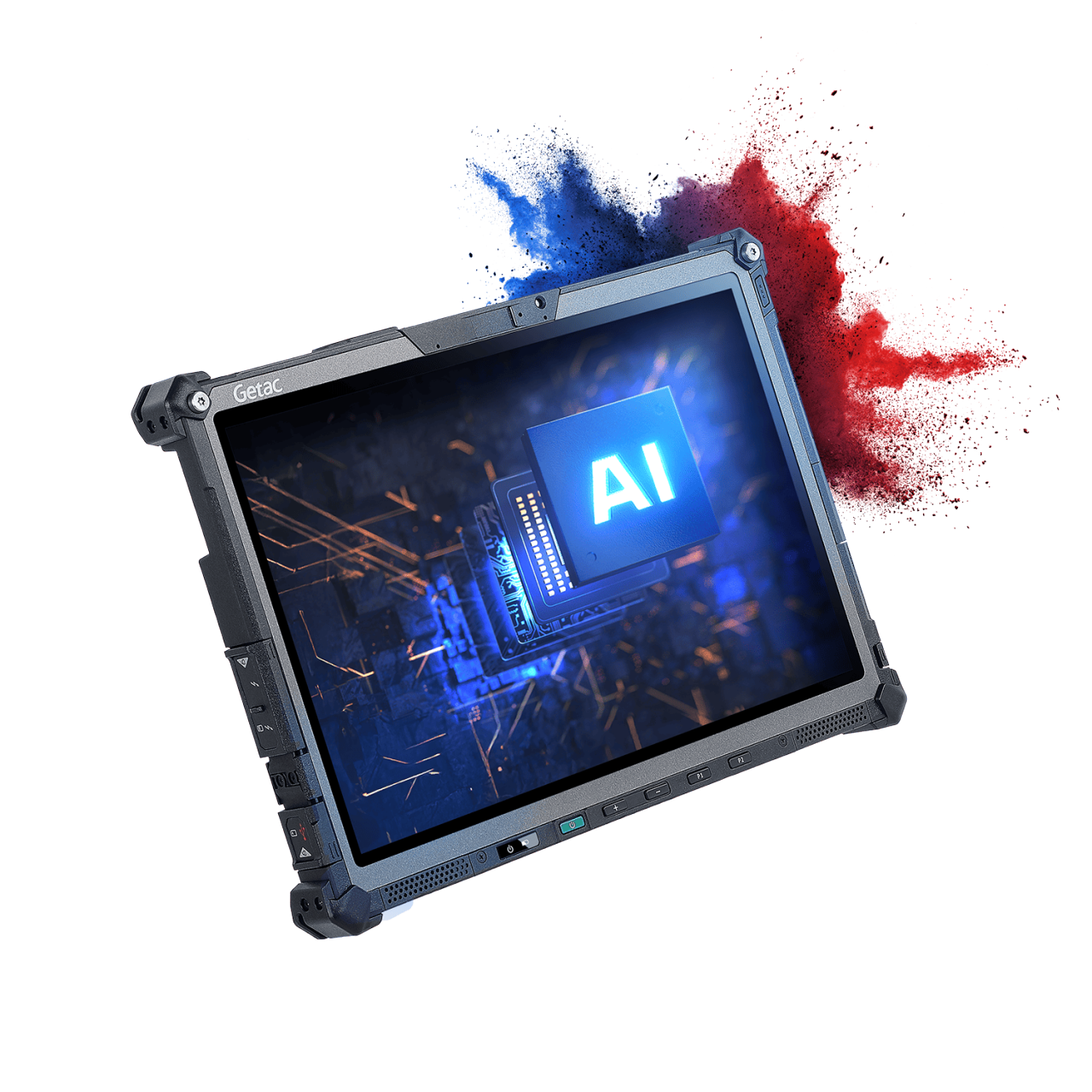 Getac F120 fully rugged Windows tablet for terminal and dock teams running TMS and ERP