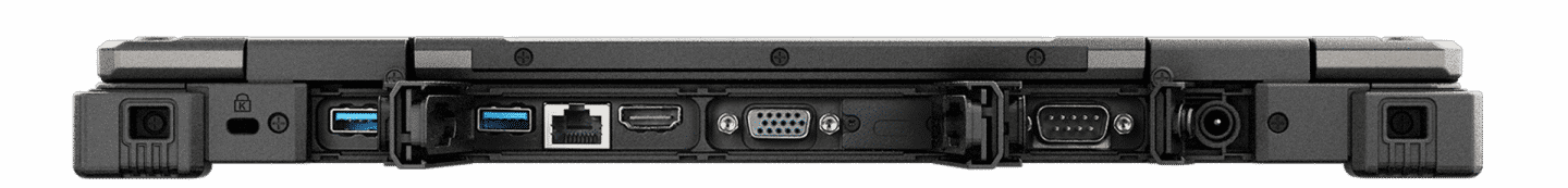 back side view of B360 VGA ports