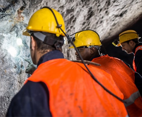 Inspektionen zur Sicherheit von Bergwerken