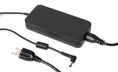 AC Adapter Spare 120W AC adapter & power cord (Used with optional GPU and Office Dock.)