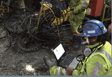 Getac rugged computers in mining