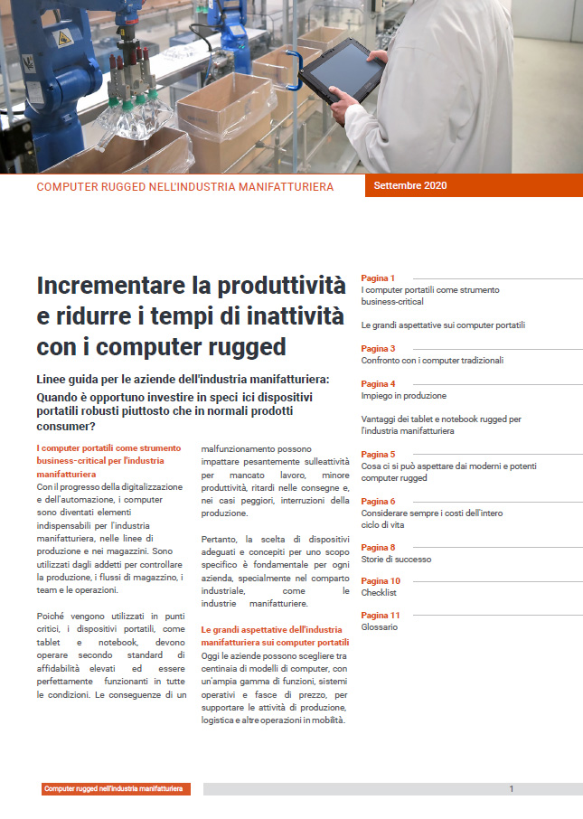 Whitepaper – Industrial Manufacturing