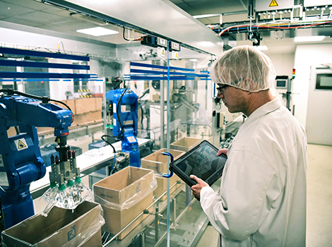 Siete razones para elegir dispositivos robustos – Planta de producción