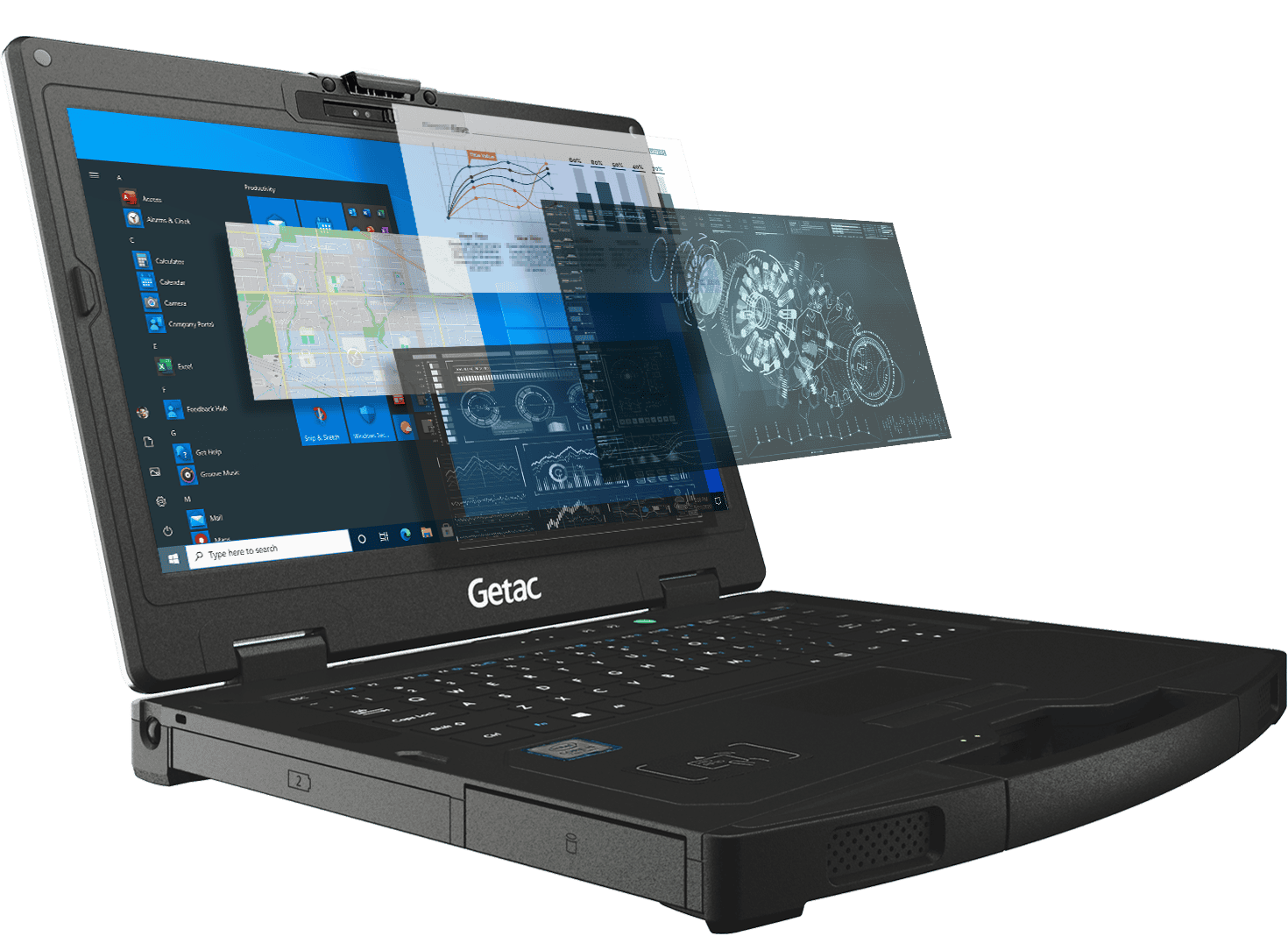 Rugged Laptops Getac