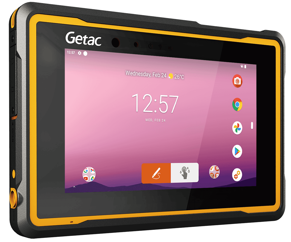 Getac  Tabletas con certificación Atex para zonas peligrosas