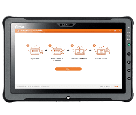 Getac System Recovery